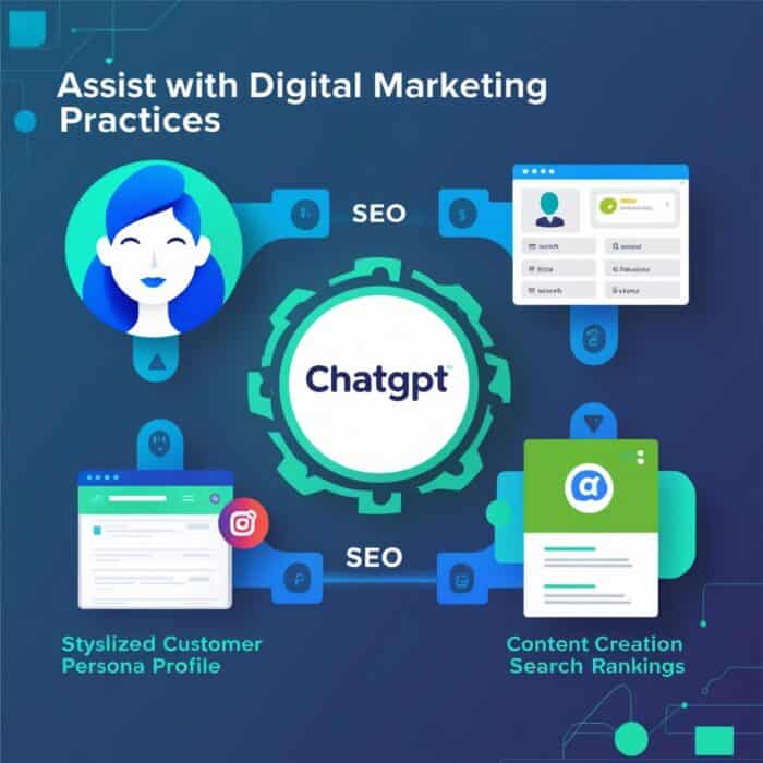 ChatGPT and digital marketing practice: Customer persona, Search engine optimization (SEO), and content creation