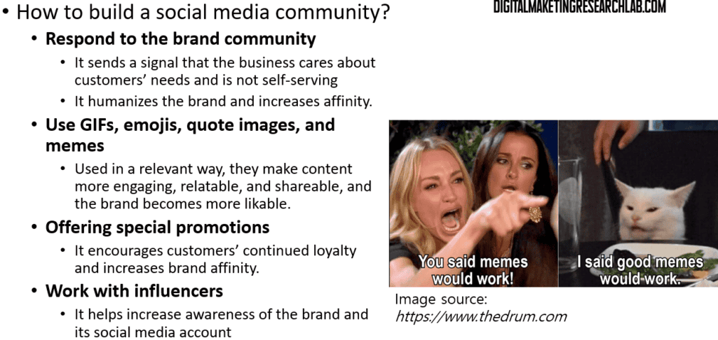 how to build a social media community